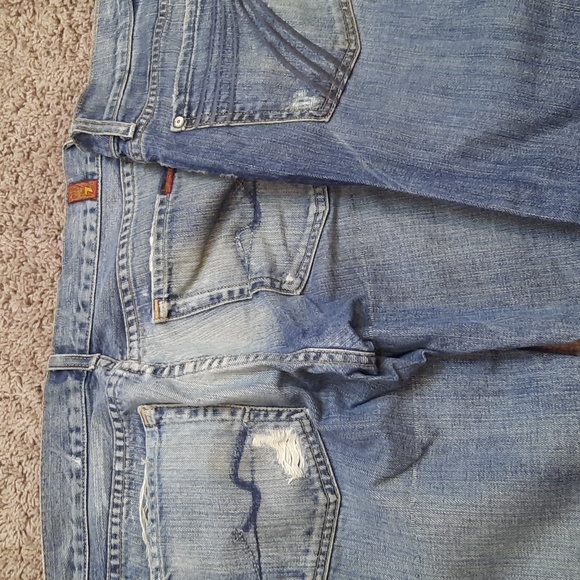 7 For All Mankind Jeans (2 Pair) sz 28 - Picture 4 of 11